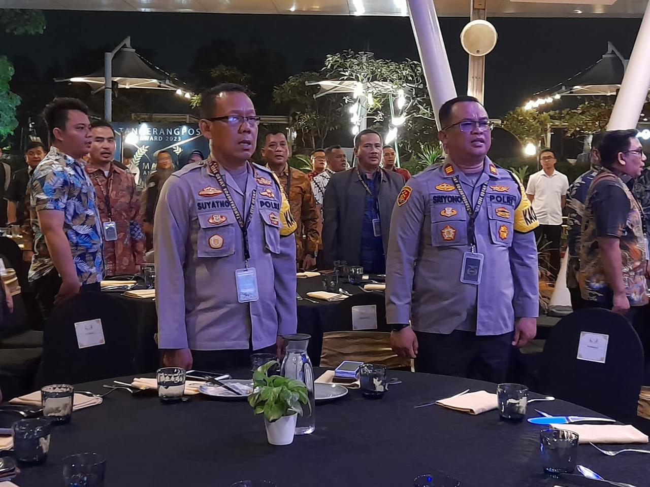 Kapolresta Tangerang Berikan Selamat Dan Apresiasi terhadap dua kapolsek