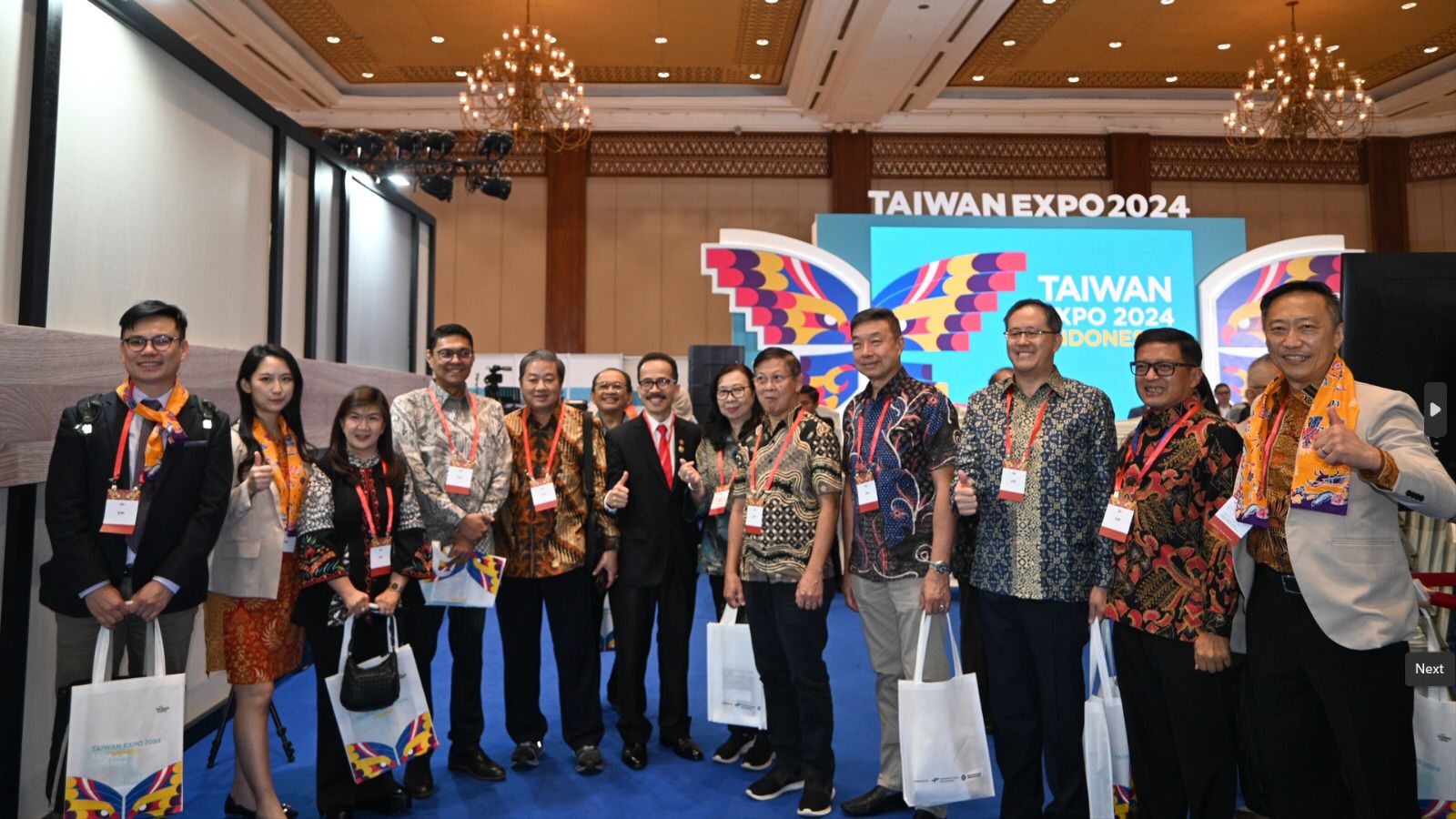 APTIKNAS Kembali Ikut Sukseskan Taiwan Expo 2024 di JCC