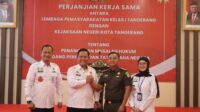 Perjanjian Kerja Sama Antara Lapas Kelas I Tangerang Dengan Kejaksaan Negeri Kota Tangerang