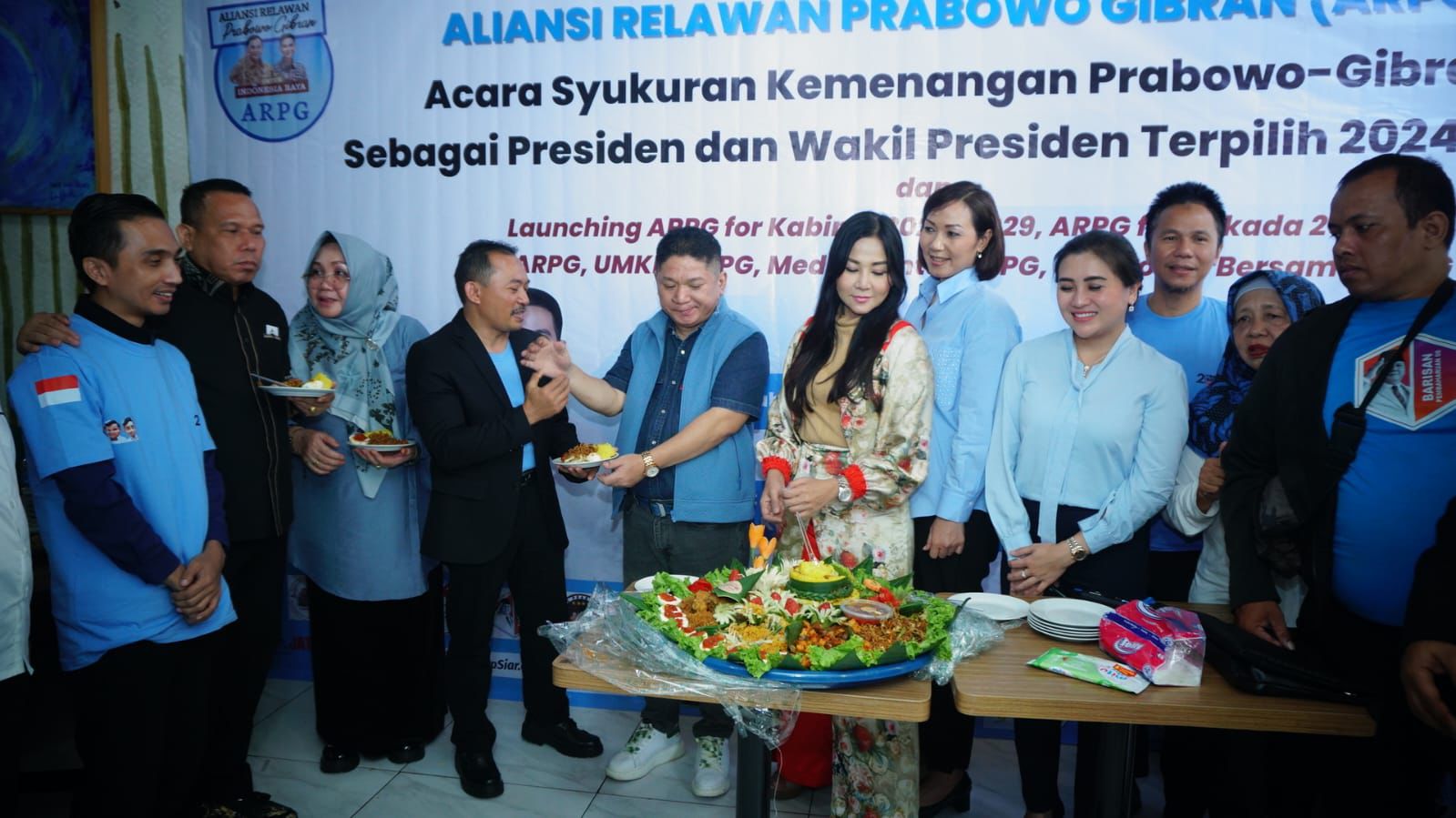 ARPG Gelar Syukuran Kemenangan Pilpres 2024