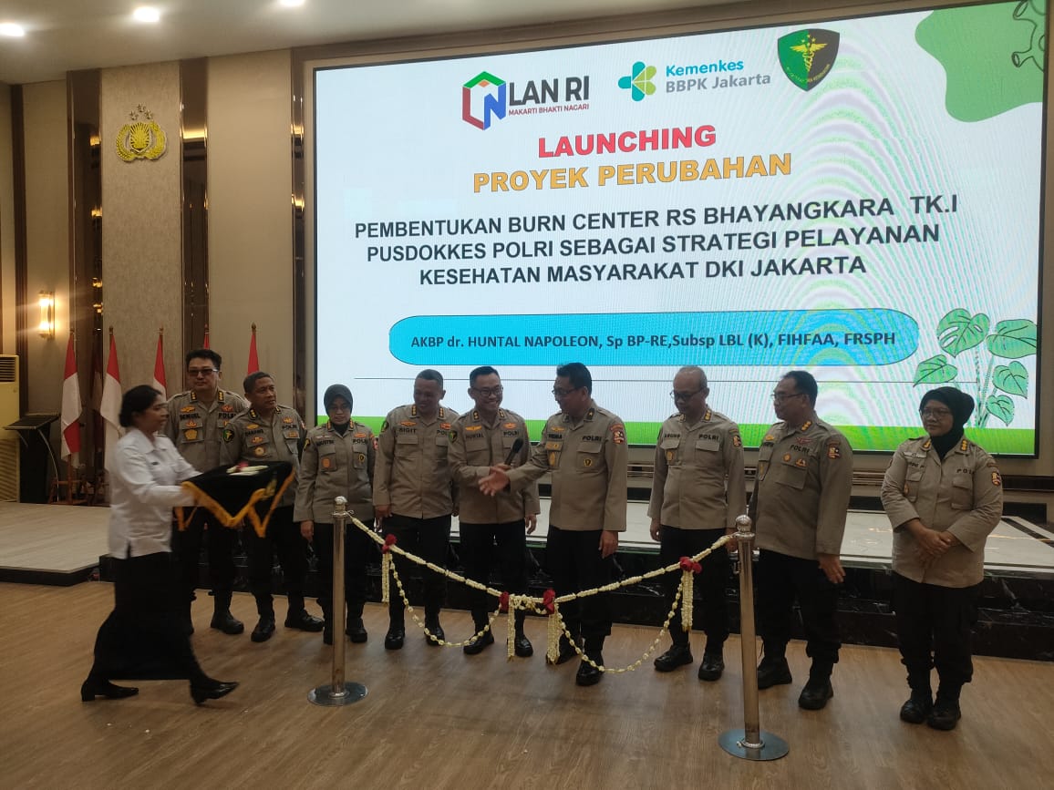 Launching Burn Center RS Bhayangkara TK.I Pusdokkes Polri