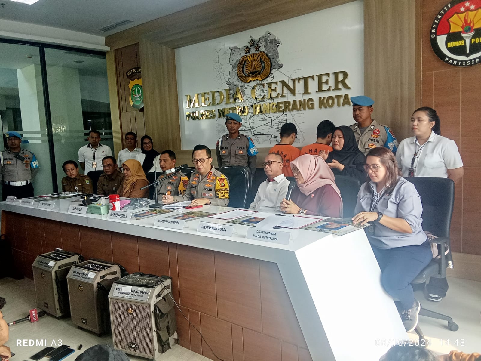 Polres Metro Tangerang Kota berhasil ungkap Kasus Pelecehan dan kekerasan seksual