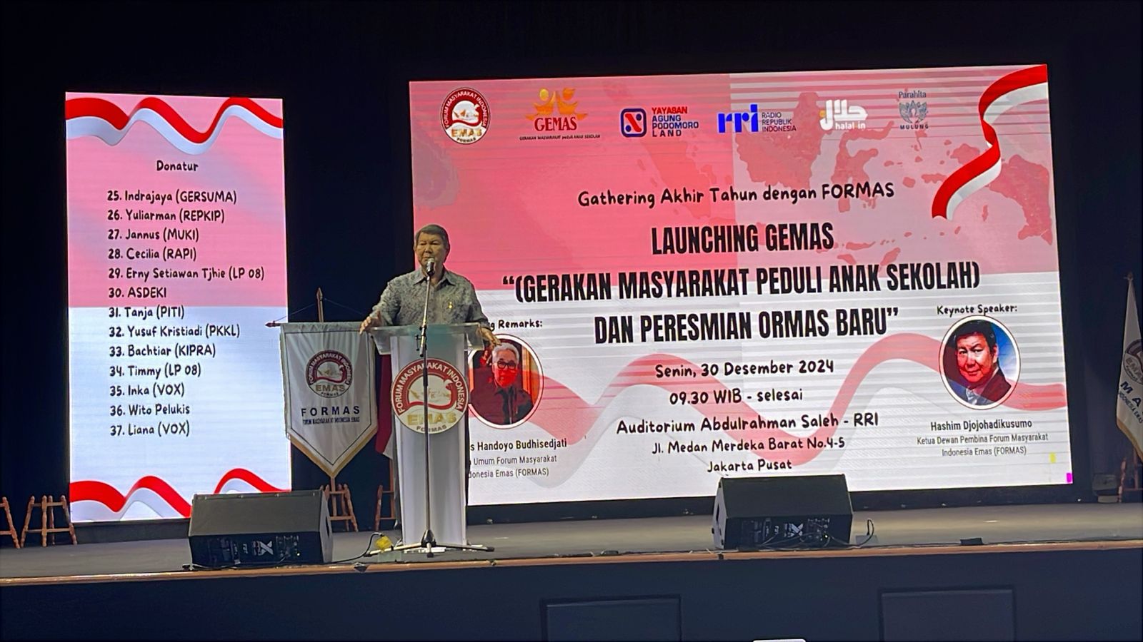 FORMAS Kembali Gelar Pelantikan dan Luncurkan Program GEMAS