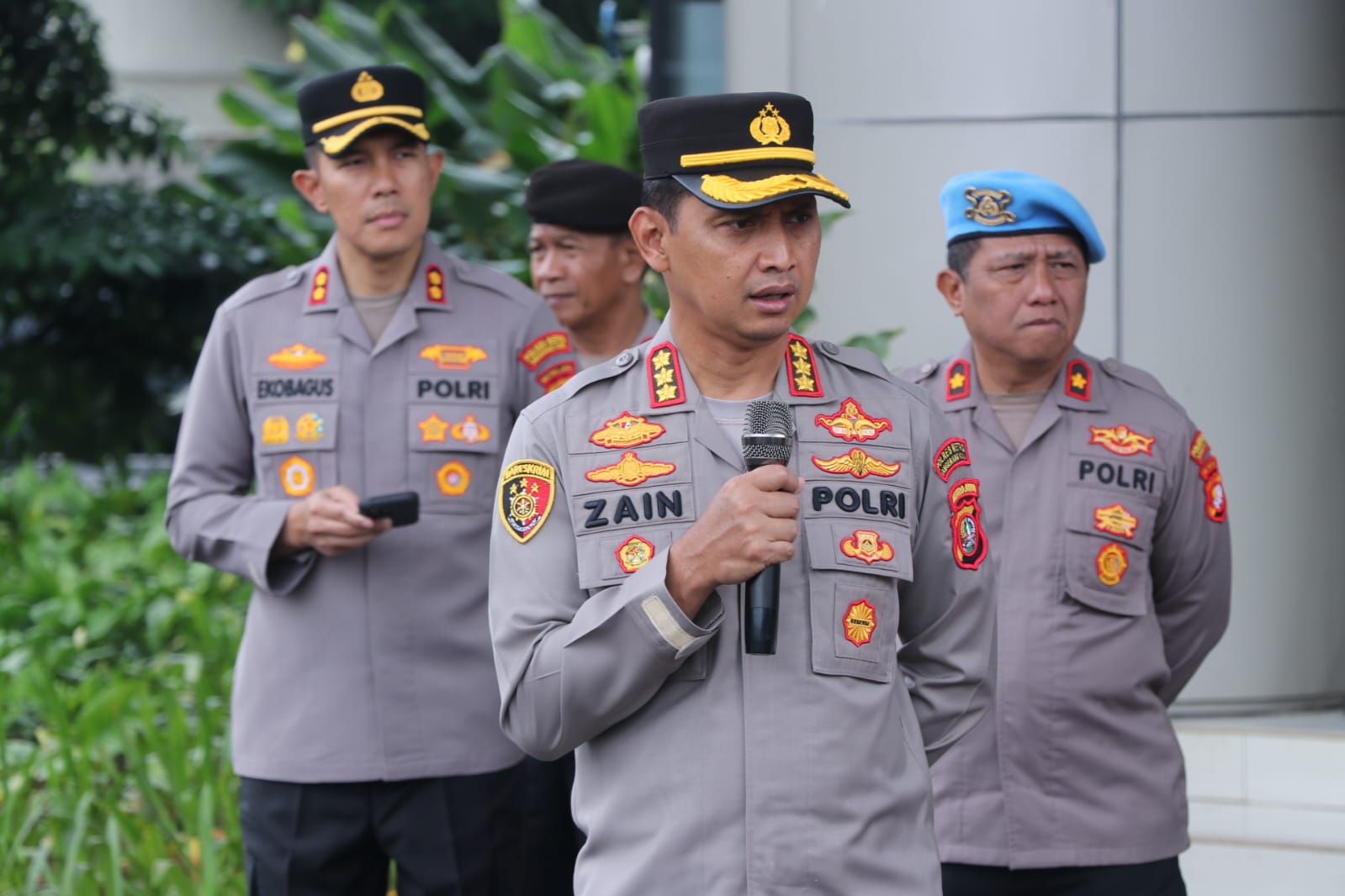 Kapolres Metro Tangerang Kota Cek Randis Patroli