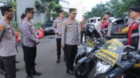 Kapolres Metro Tangerang Kota Cek Randis Patroli