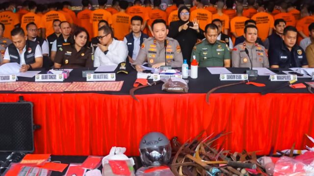 POLRES Tangerang Selatan Berhasil Ungkap Puluhan Kasus Kejahatan