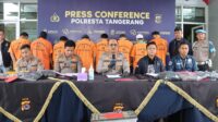 Polresta Tangerang Ringkus 20 Pelaku Kejahatan 3C