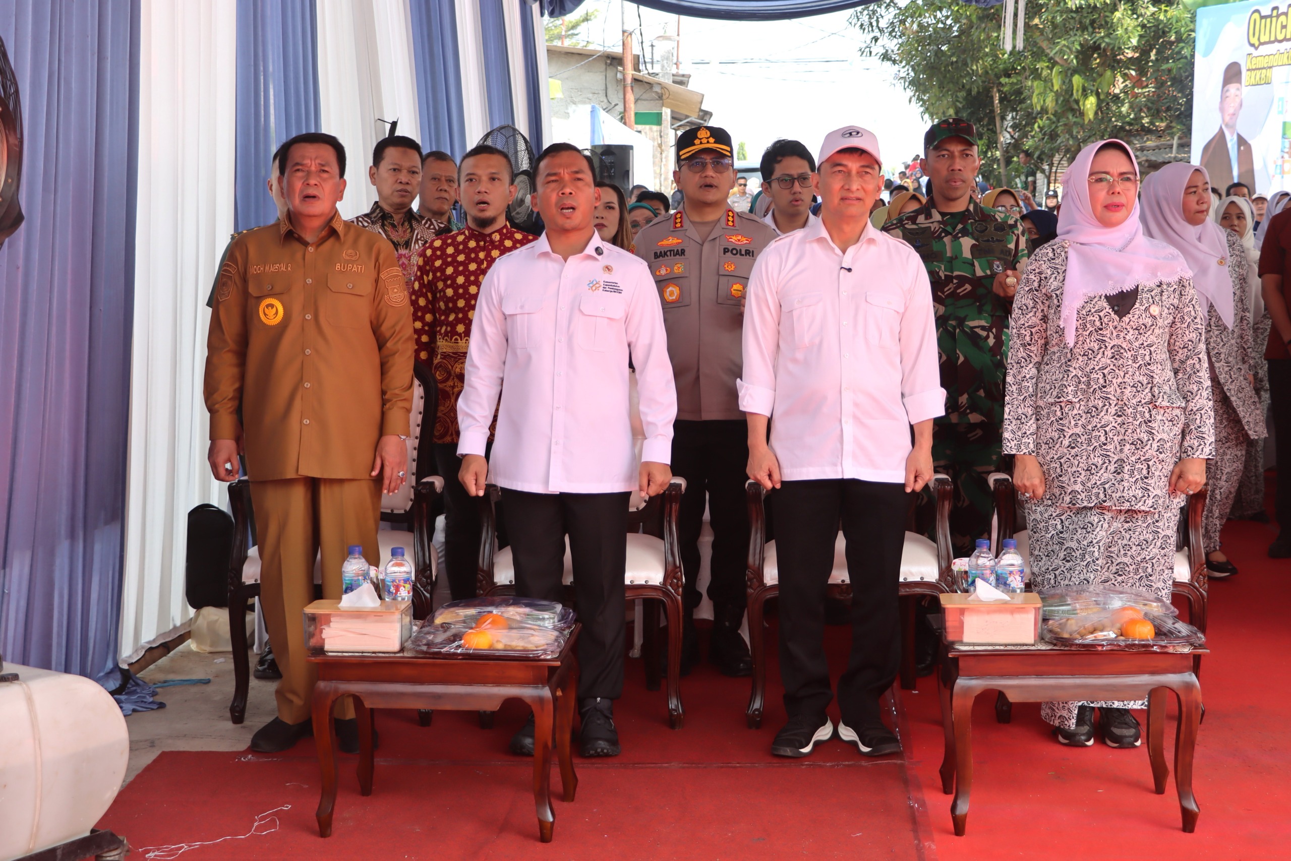 Kapolresta Tangerang Hadiri Pencanangan Pelayanan KB Serentak