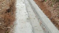 Pekerjaan Drainase Tahap Pertama Dana Desa Desa Banyu Biru Kec.Labuan Pandeglang Berjalan Lancar