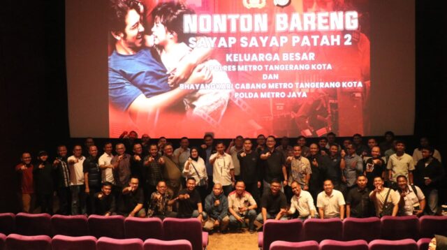 Polres Metro Tangerang Kota Gelar Nobar Sayap-sayap Patah 2