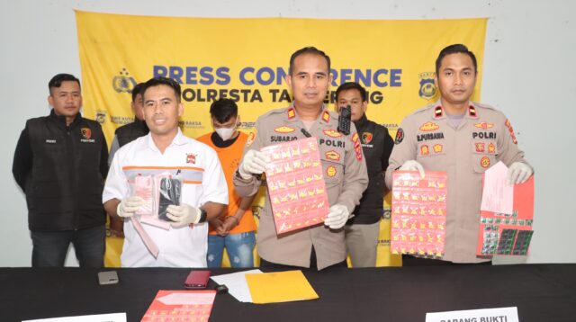 Polsek Mauk Bekuk Pengedar Hexymer dan Tramadol