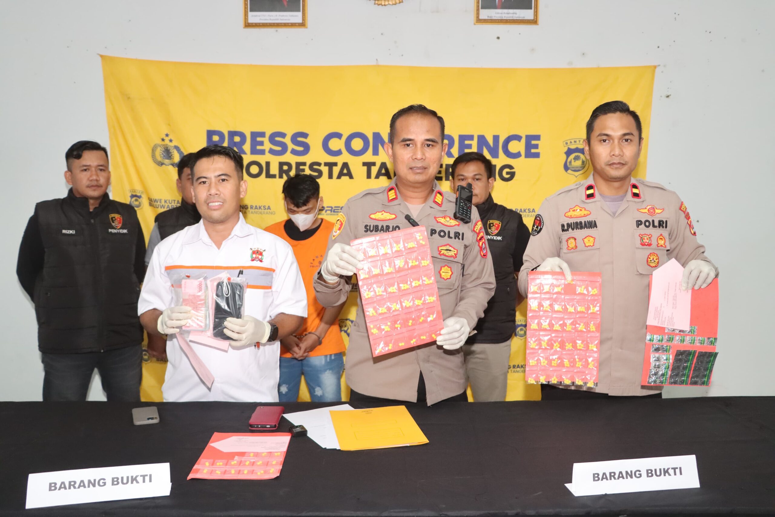 Polsek Mauk Bekuk Pengedar Hexymer dan Tramadol