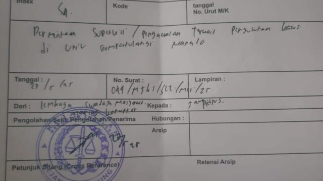 MJKS Desak Kejagung Ambil Alih Kasus Korupsi Unsrat