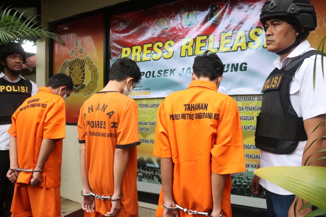 Polsek Jatiuwung Ungkap 6 Pelaku Curanmor Jaringan Banten