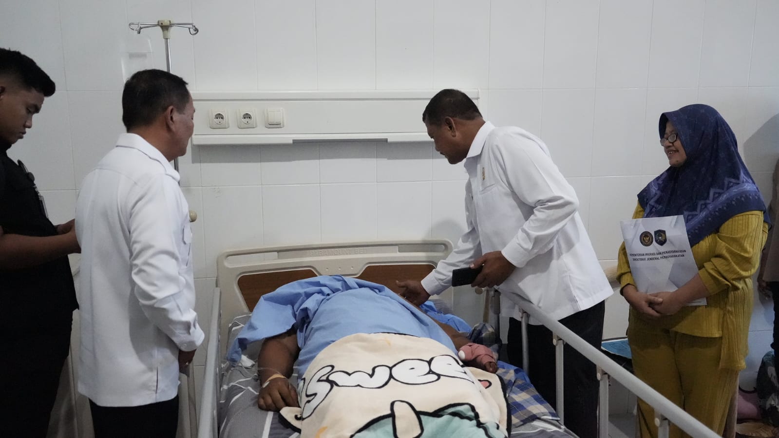 Petugas Lapas yang Dirawat di RSUD Nabire
