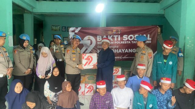 Sipropam Polresta Tangerang Gelar Bakti Sosial
