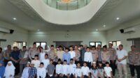 Polres Metro Tangerang Kota Gelar Binrohtal dan Santunan Anak Yatim