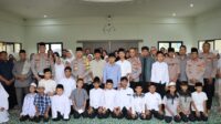 Polres Metro Tangerang Kota Gelar Binrohtal dan Santunan Anak Yatim