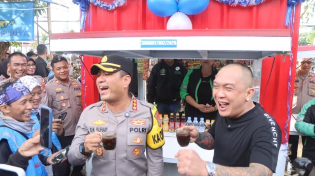 Kapolres Metro Tangerang Kota Lounching Ojol Mart