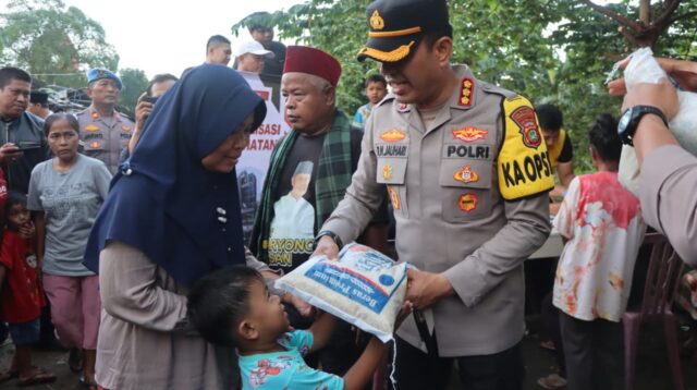 Kapolres Metro Tangerang Kota Gelar Jum’at Peduli
