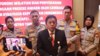 Polres Metro Tangerang Kota Menerima Penganugerahan Presisi Award