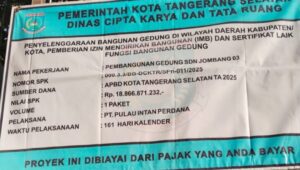 Pembangunan Gedung SDN Jombang 03