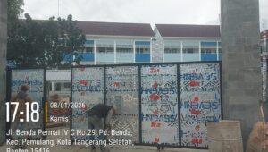 Pembangunan SMP Negeri 18 Tangerang Selatan