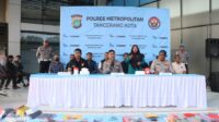 Kapolres Metro Tangerang Kota Rilis Hasil Operasi 3C, Puluhan Pelaku Kejahatan Jalanan Ditangkap 4 Kejahatan Jalanan